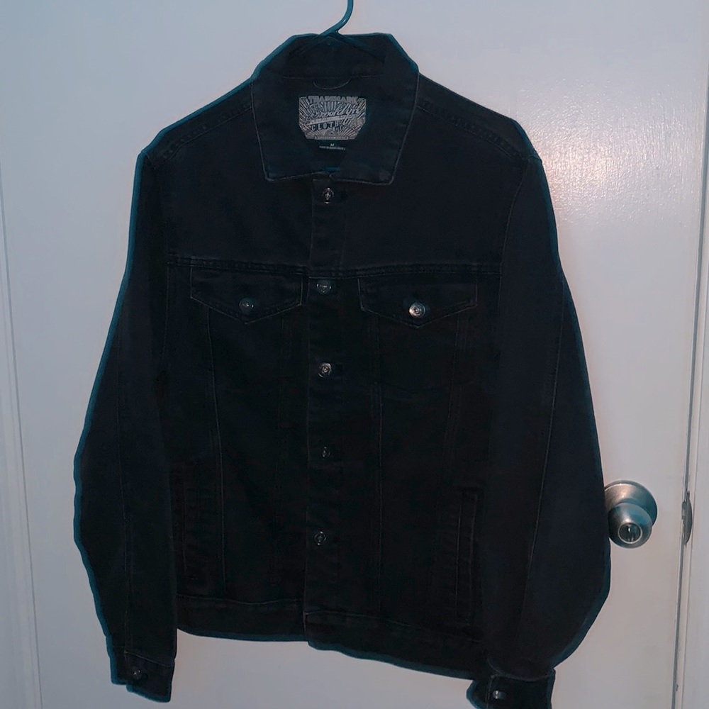 Black Denim Brooklyn Cloth Jacket M